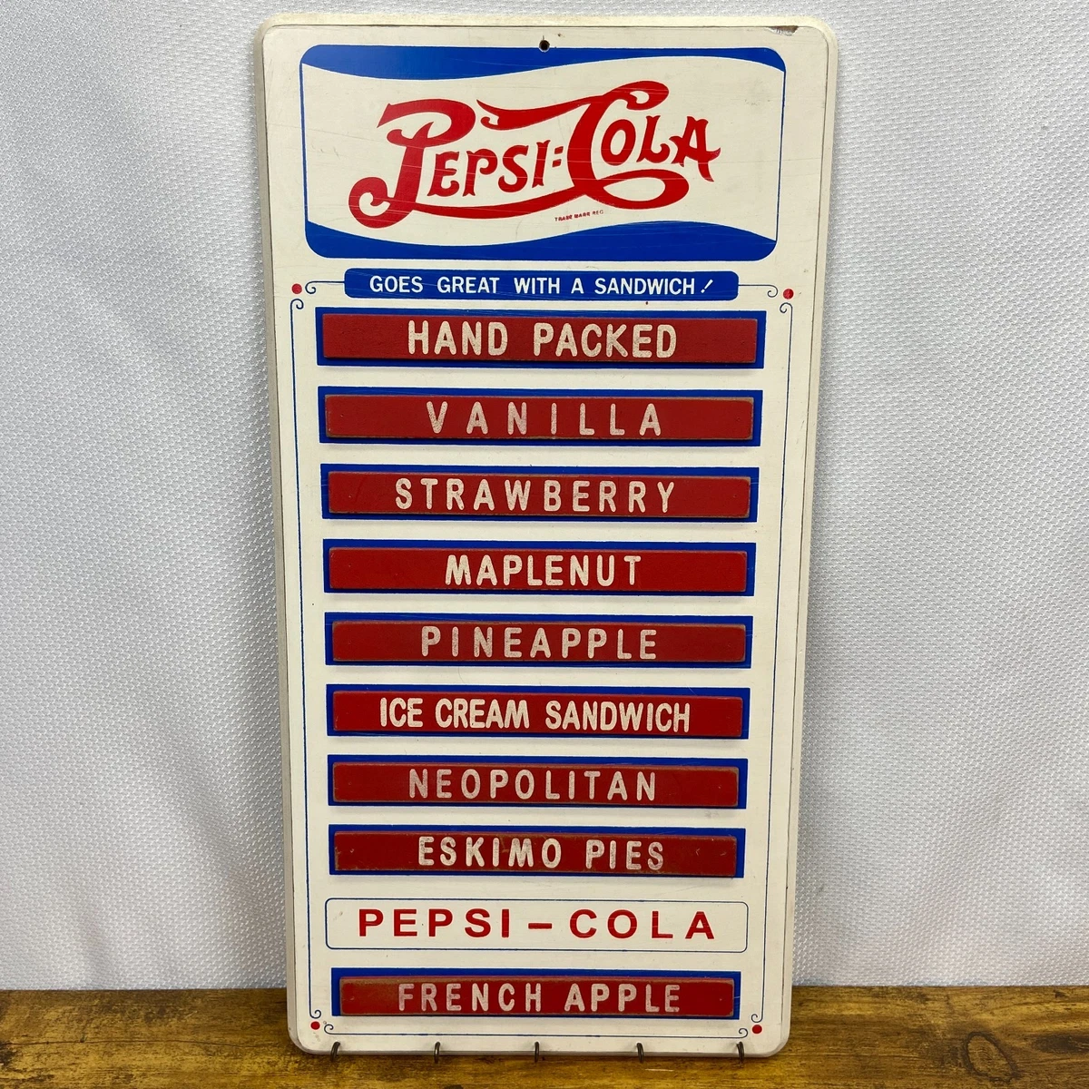 pepsi menu sign products for sale | eBay