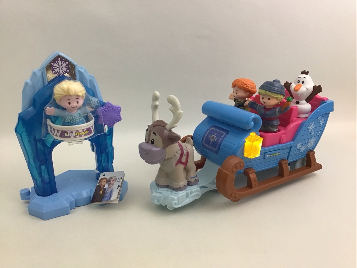 Fisher Price Little People Frozen Bundle Elsa's Palace