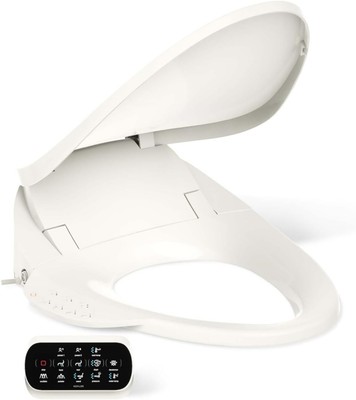 KOHLER 4108-96 PureWash E750 Elongated Bidet Toilet Seat / Touch Screen Remote