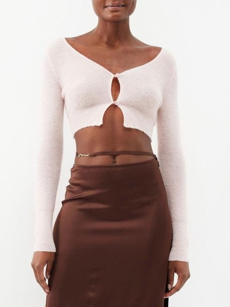 Women Jacquemus Sweater White Wool S