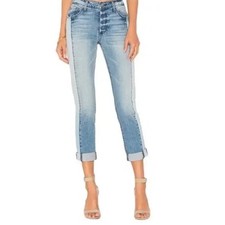 Black Orchid Two-Tone Vintage Rehab Harper Skinny Boyfriend Jeans size 29