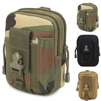 Taktische HüFttasche Molle System Nylon Kompakt EDC Handytasche Wandertasche