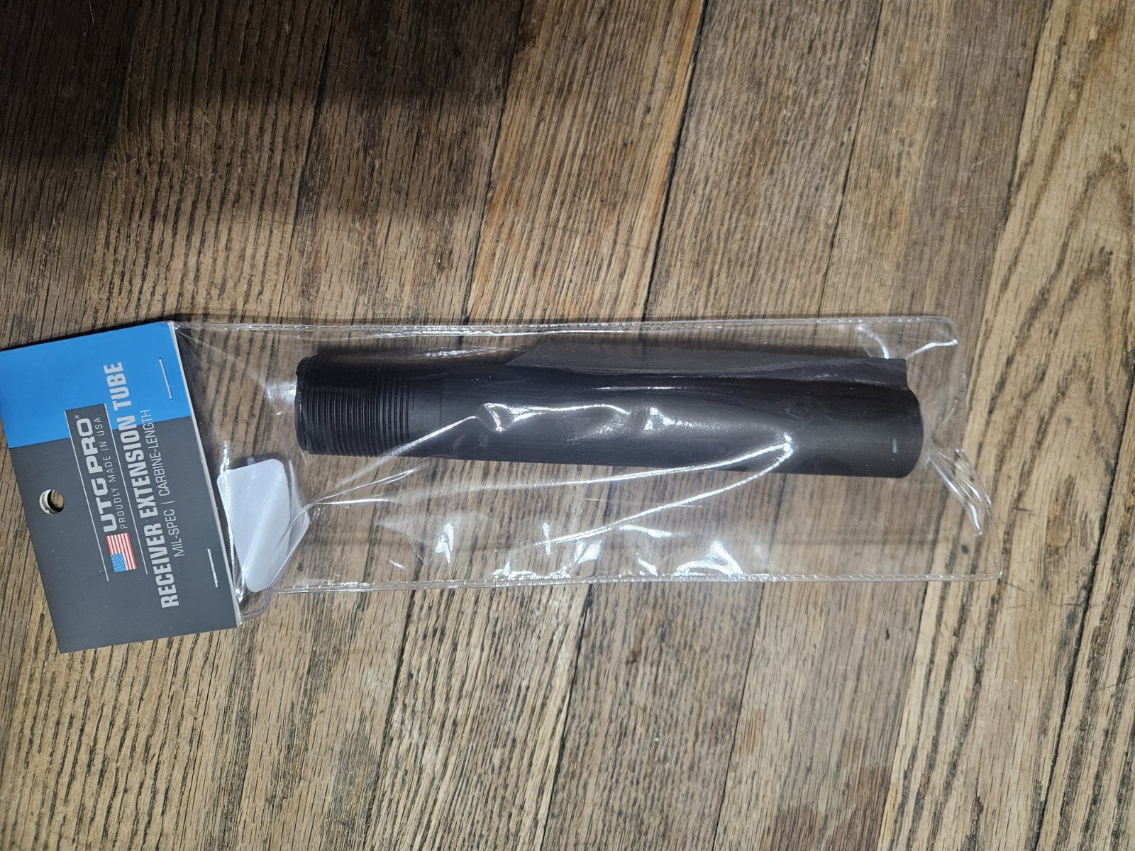 stock for mossberg 500A 12 gauge pump black. tube