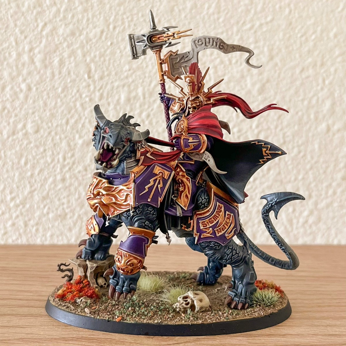 Warhammer Stormcast Eternals - Painted Vandus Hammerhand - Item