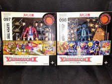 Revoltech No.097 Lupin The Third No.098 Jigen Daisuke Set Figure NUOVI