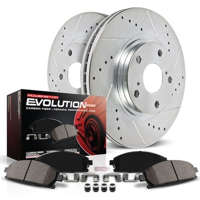 Powerstop Evolution Front 293.6mm Discs and Pads Kit for 2019-22 Subaru Forester
