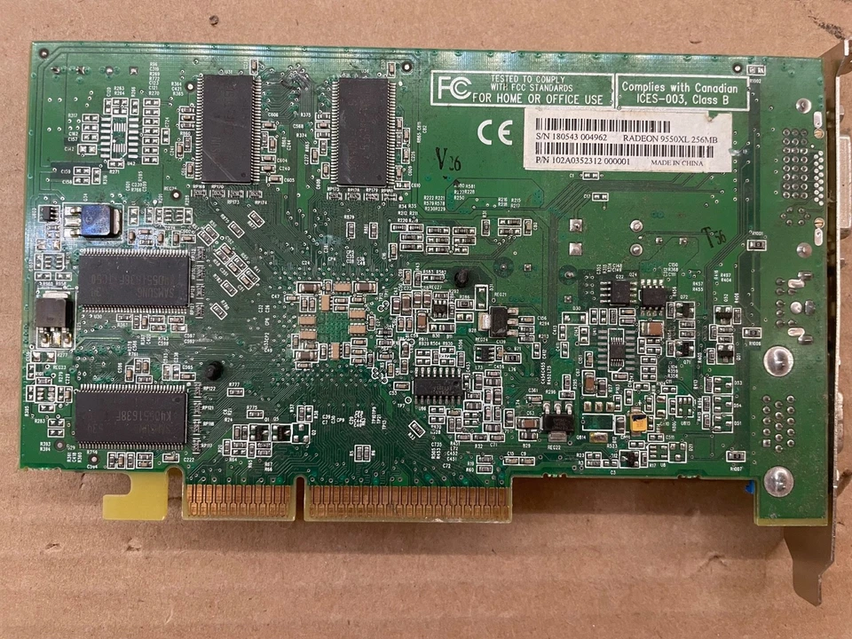 ATI RADEON 9550XL 256MB DDR AGP 8x Graphics Card Windows 98 Retro Gaming - Image 2 of 4