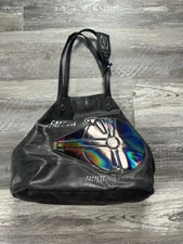 Millennium Falcon Tote Bag Fabric Lined Holographic Detail Bioworld Star Wars