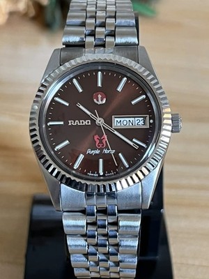 Rado Purple Horse Red Dial Automatic Men s Swiss Watch Refurbished MOD