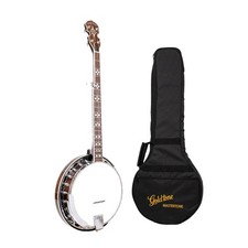 Gold Tone BG-150F: Bluegrass Banjo with Flange and Bag Vintage Brown 
