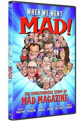 WHEN WE WENT MAD New Sealed DVD MAD Magazine Documentary