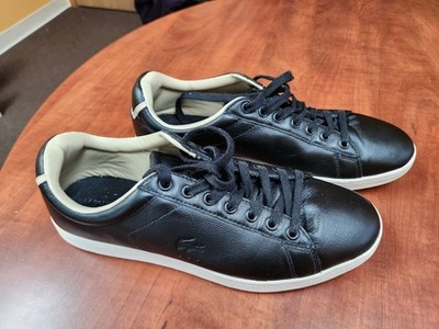 lacoste carnaby evo casual leather shoes black 7-32cam0047024 Mens Size 11
