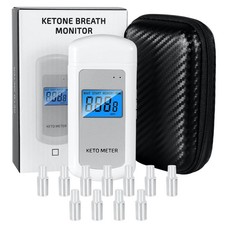 Rechargeable Ketone Meter Analyzer Professional Grade Accuracy Breath Ketone ...