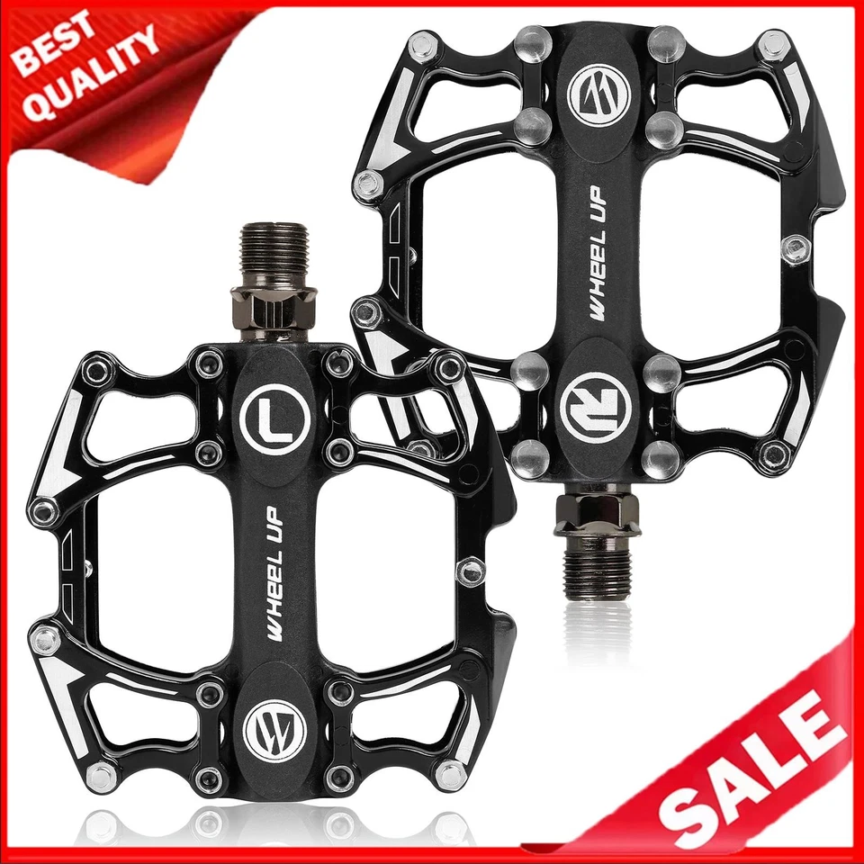 Cycle Pedal Aluminum Alloy Mountain Bike Pedal Durable Foot Pedal for Cyclists