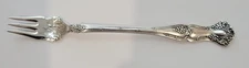 International Silver Vintage 1904 Fork Oyster 6" Silverplate Exceptional