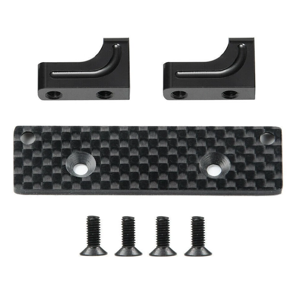 Alloy Servo Mount Carbon Plate For Axial AXI03004 Capra 1.9 1/10 RC Car NEW - Image 3 of 4