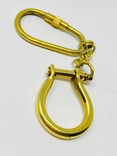 vintage Solid Brass Keychain Vintage Style Key Ring for Men , Christmas Gift