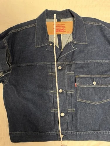 Levi’s x BEAMS Men’s Super Wide Type 1 Trucker size M Fall 2021 image 8