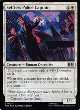 Selfless Police Captain 774 Commander: Marvel Super Heroes MTG Foil NM