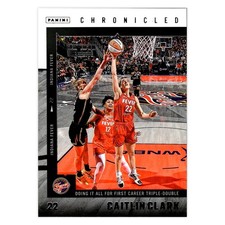 Caitlin Clark 2025 Panini Chronicled #5 Indiana Fever