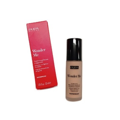 Pupa Fluid Foundation Waterproof Wonder Me 010 Porcelain Foundation Make-up Beau