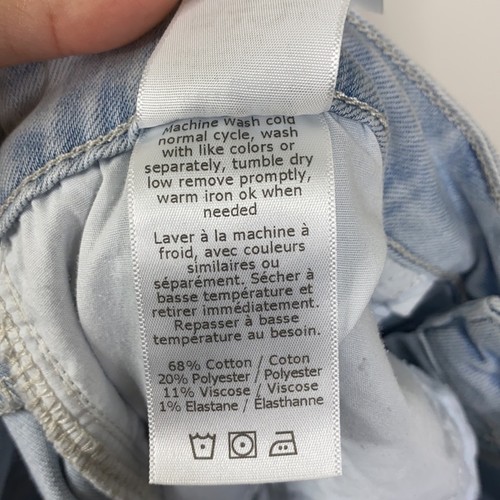 Pantalones de mezclilla recortados de pierna recta Sanctuary para mujer azul claro talla 32 - Imagen 10 de 11