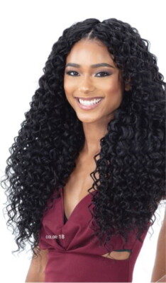 ORGANIQUE MASTERMIX SYNTHETIC WEAVE - BEACH CURL 24''