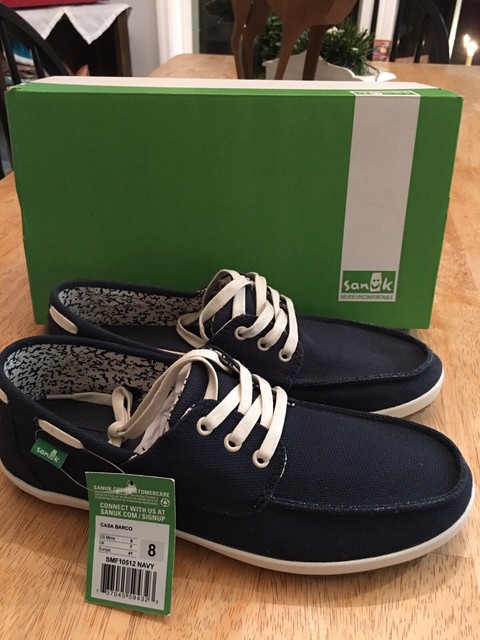 sanuk mens lace up shoes