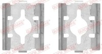 Quick Brake 109-1600 ZubehöRsatz, Scheibenbremsbelag FüR CitroËN