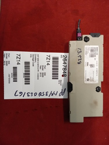 BMW 7 F01 Bootlid Antenna Amplifier 21367510 2013 RHD