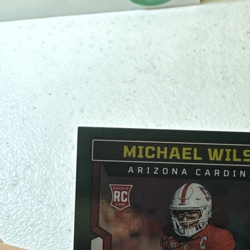2023 Panini Score Michael Wilson End Zone 6/6 Rookie RC End Zone Cardinals - Picture 5 of 6