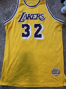 magic johnson jersey ebay