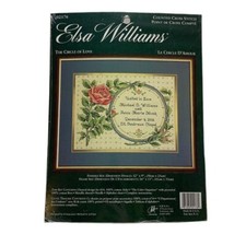Elsa Williams Counted Cross Stitch Kit The Circle of Love 02176 Needlepoint
