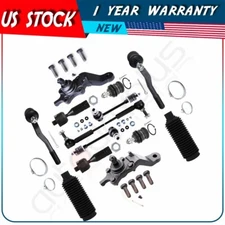For 1996-2002 Toyota 4Runner 14Pcs Ball Joints Sway Bar Tie Rod End Rack Bellow