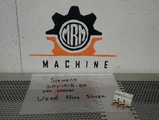 Siemens 3RV1915-5A 65A 600VAC Buss Bar Feeder Used With Warranty