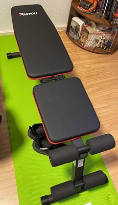 PASYOU High-Quality 7-in-1 Multifunktions Trainingsbank mit verstellbarer Han...