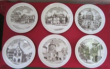 Fürstenberg, Untersetzer ca. 10 cm, Sehenswürdigk. v. Lahr/Schwarzwald - wie neu