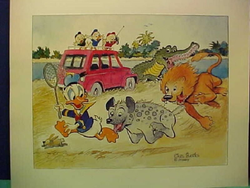 DISNEY'S CARL BARKS Vacation w Donald Duck & Nephews