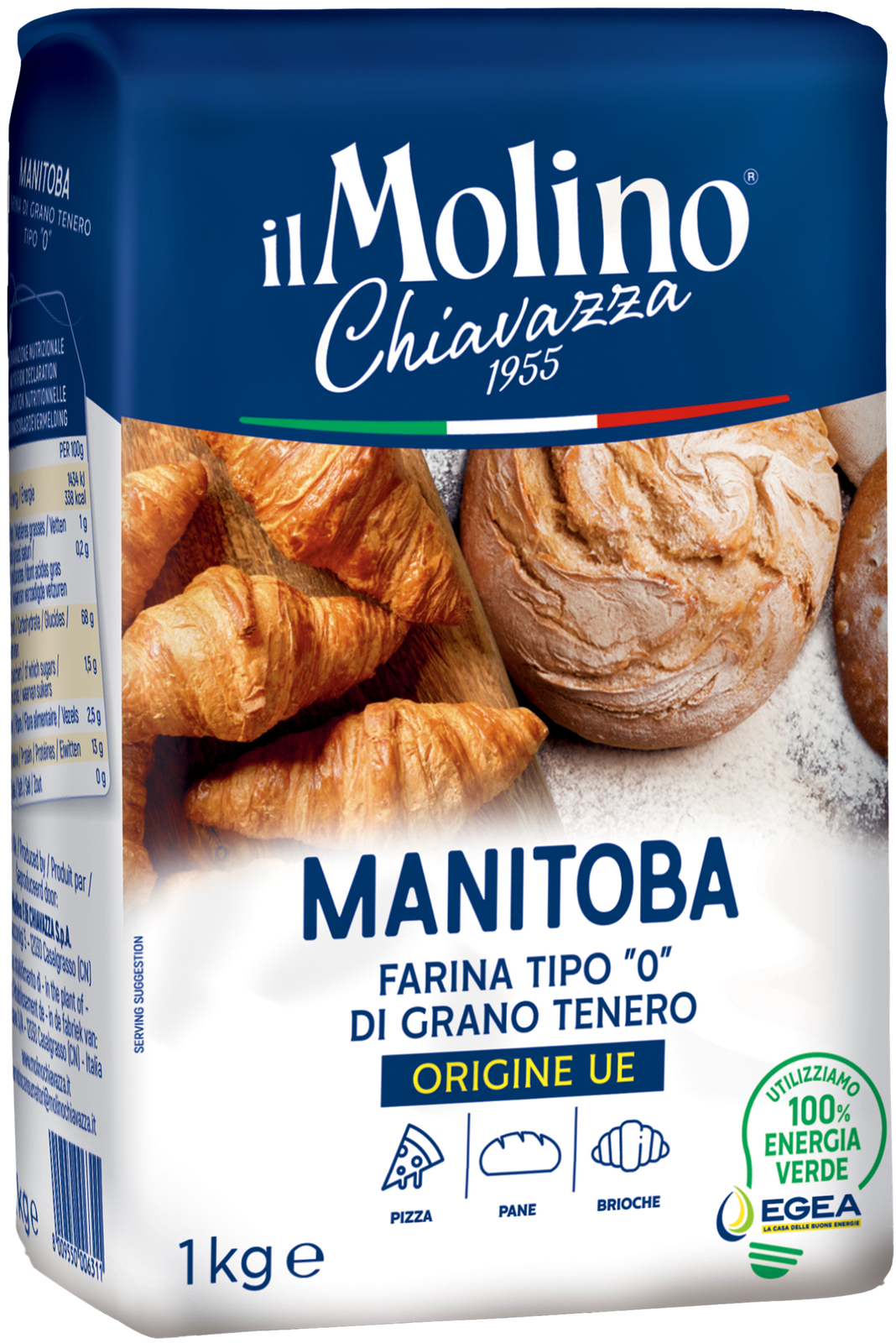 il Molino Chiavazza Type 0 Manitoba Flour 1kg