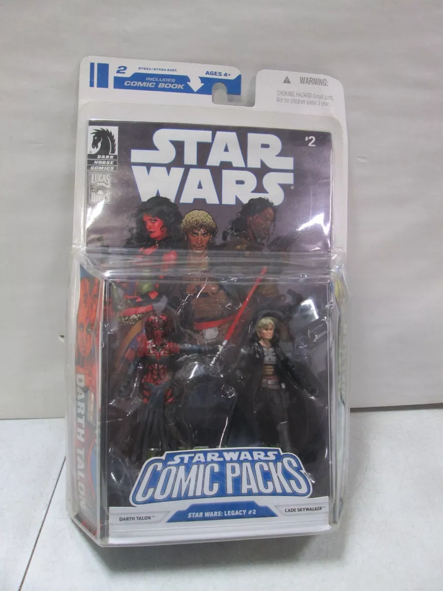 2008 Star Wars Comics Packs Darth Talon and Cade Skywalker