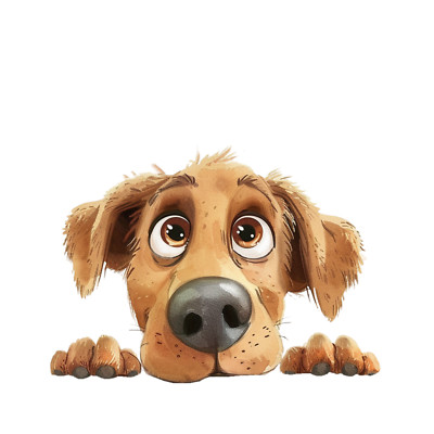 Autoaufkleber 18X18 cm | spähender Hund | Wetterfest | Hochwertige Folie