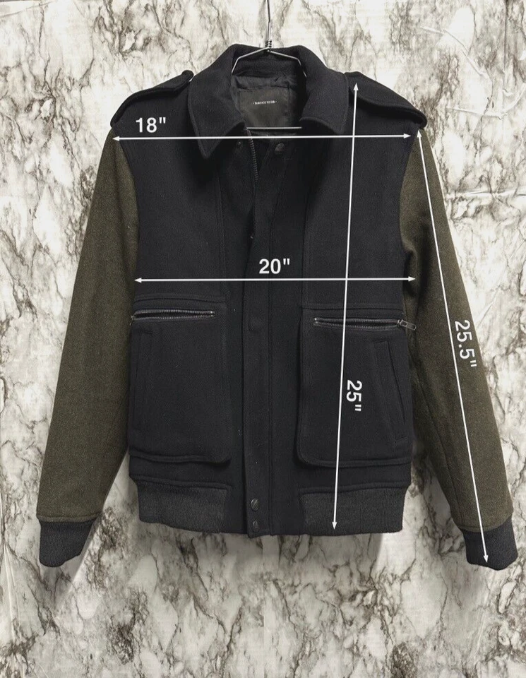 Surface To Air Wool & cashmere  Jacket Men Size S - Image 2 of 4