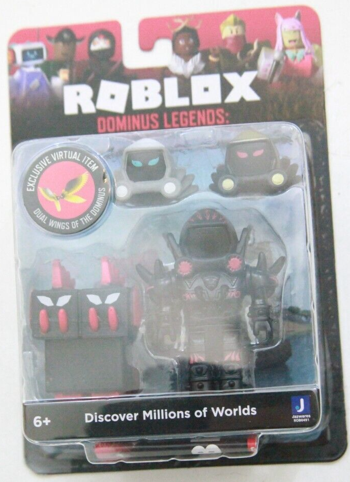  Roblox Action Collection - Dominus Legends: Ultimate Dominus  Legend Figure Pack + Two Mystery Figure Bundle [Includes 3 Exclusive  Virtual Items] : Toys & Games