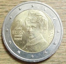 Österreich  2  Euro  2014  xf/unc