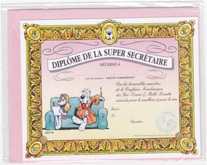 diplome secretaire