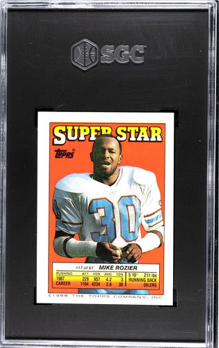 1988 Topps Stickers Football Bo Jackson RC Rookie #262 NM SGC 7 0920666 - Picture 2 of 2