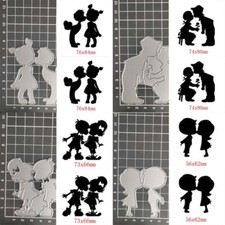 Boy Girl Metal Cutting Dies Children Stencil Scrapbooking Album Embossing Crafts