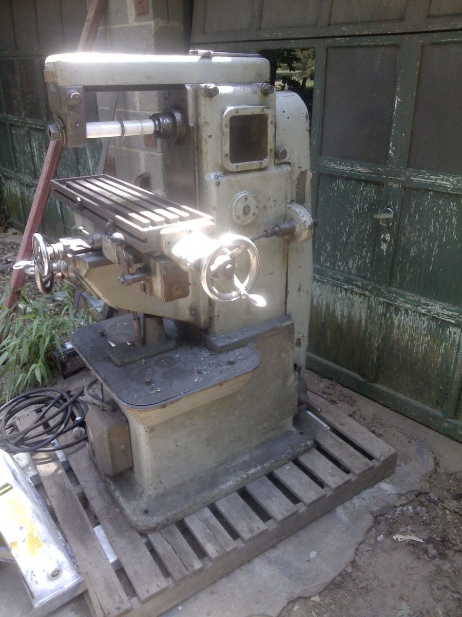 Steinel Horizontal Milling Machine With Vertical Head Made In