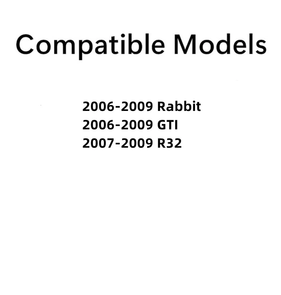 Fits 2006-2009 Volkswagen Rabbit / GTI / R32 Rear Back Window Glass Heated Foto 4 de 4