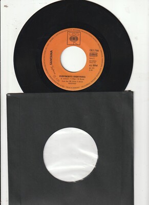 Santana - Everybody's Everything / Guajira 7'' (VG/VG)